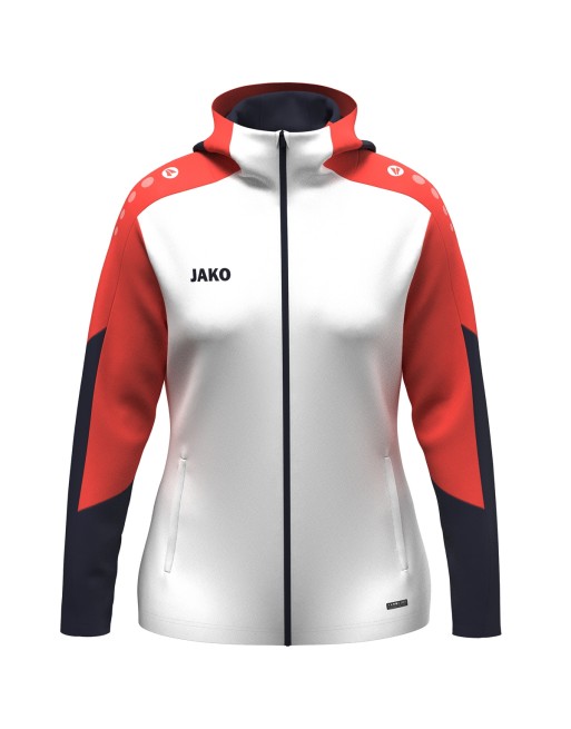 Kapuzenjacke Dynamic Damen / Polyester-Interlock-Fleece