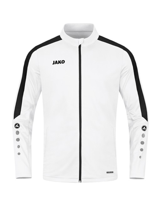 Polyesterjacke Power / Matt-Polyester-Tricot