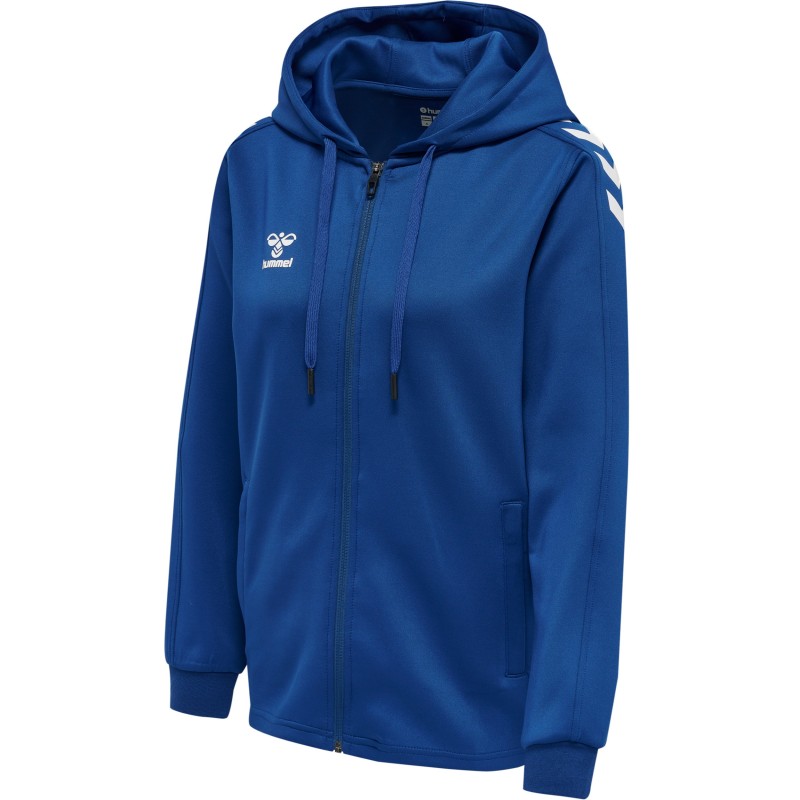 hmlCORE XK POLY ZIP HOOD SWEAT WOMA / Sweatstoff