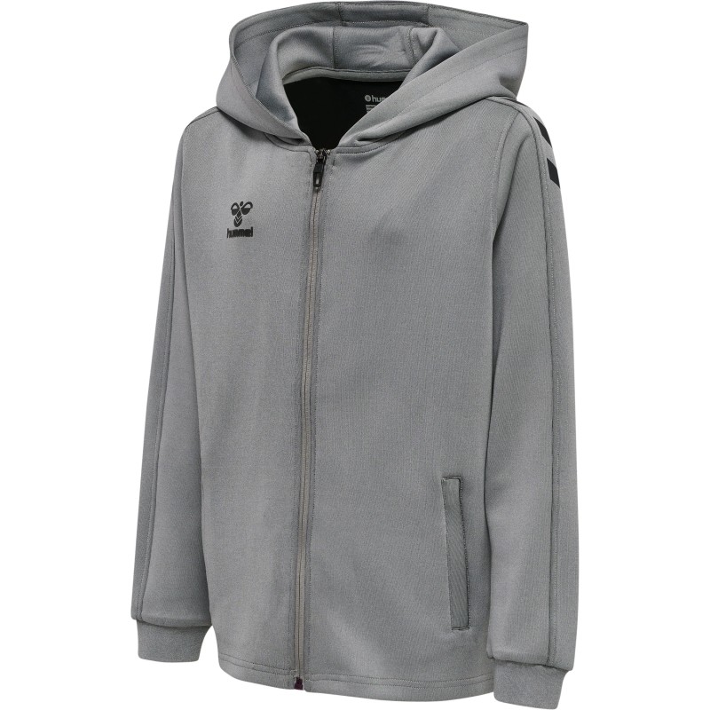hmlCORE XK POLY ZIP HOOD SWEAT KIDS / Sweatstoff