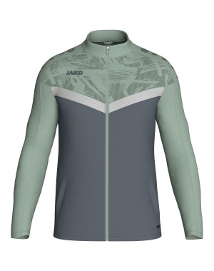 Polyesterjacke Iconic / Matt-Polyester-Tricot